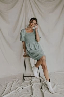 Henly No Big Deal Smocked Dress