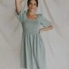 Henly No Big Deal Smocked Dress