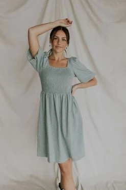 Henly No Big Deal Smocked Dress