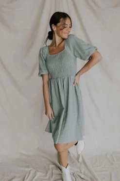 Henly No Big Deal Smocked Dress
