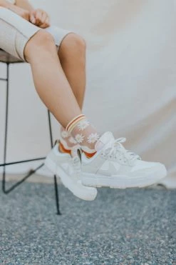 Henly Janis Socks In Orange Accessories