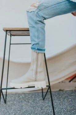 Henly *Free People Brooks Chelsea Boot In Chalk