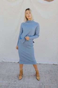 Henly SETS Adore You SKIRT In Cornflower Blue