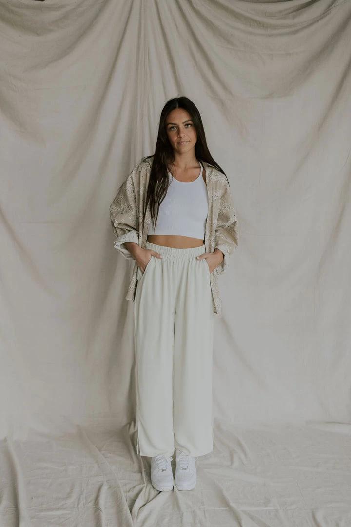 Henly XL/Plus Available *Pretty Fly Pants In Mint