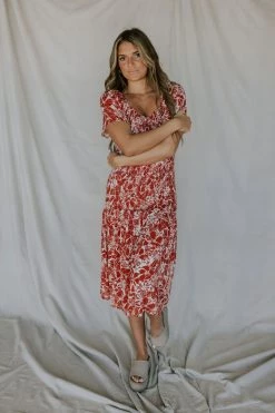 Henly Ipanema Smocked Midi