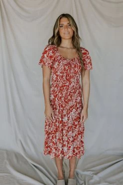 Henly Ipanema Smocked Midi