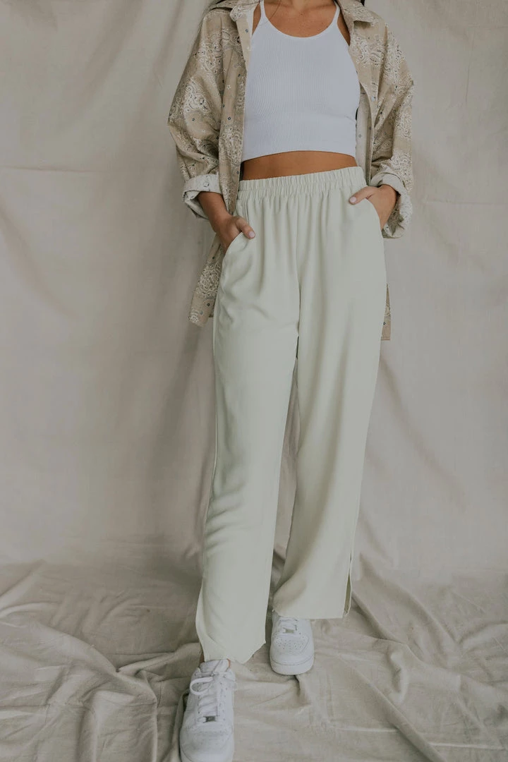 Henly XL/Plus Available *Pretty Fly Pants In Mint
