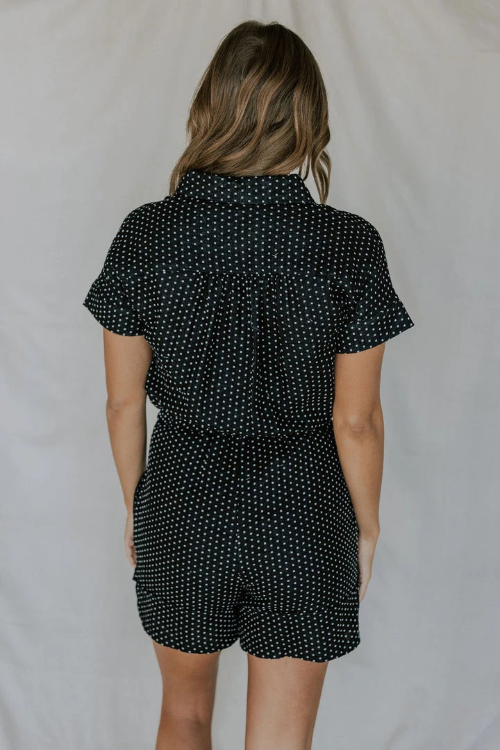 Henly Layla Dotted Romper Jumpsuits