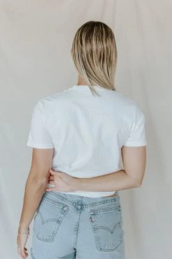 Henly Take It Easy Graphic Tee In White