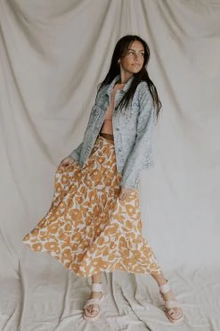 Henly June Floral Skirt