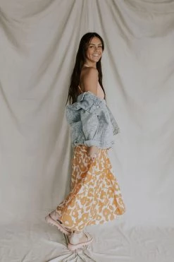 Henly June Floral Skirt