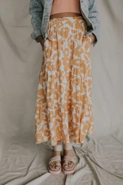 Henly June Floral Skirt