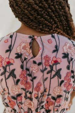 Henly Pinch Me Embroidered Dress Dresses