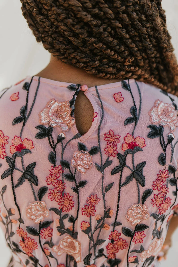 Henly Pinch Me Embroidered Dress Dresses