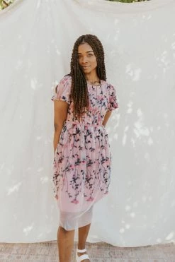 Henly Pinch Me Embroidered Dress Dresses