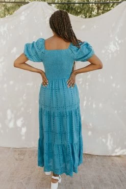 Henly S{teal} The Show Eyelet Maxi
