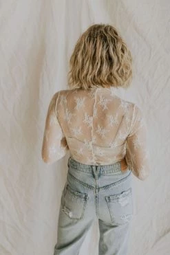 Henly Free People Lady Lux Layering Top In Evening Cream - RESTOCKING SOON Tops