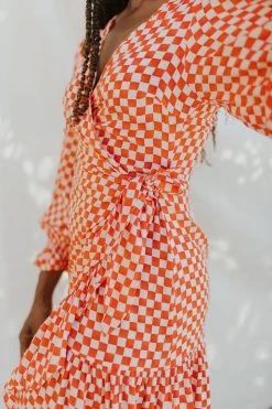 Henly Dresses Queen's Move Wrap Dress