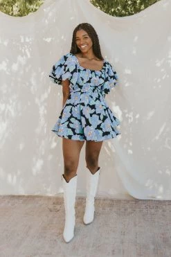 Henly Violets Are Blue Mini Dresses