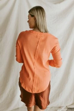 Henly *Free People Colby Long Sleeve In Lipgloss