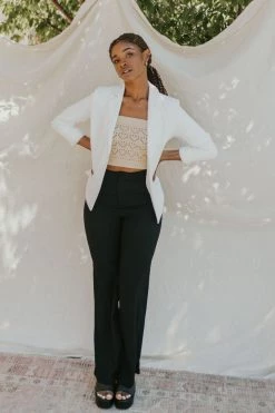 Henly Emory Trousers In Black Pants/Shorts