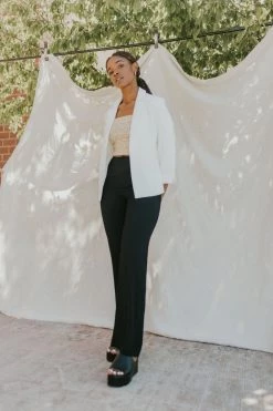 Henly Emory Trousers In Black Pants/Shorts