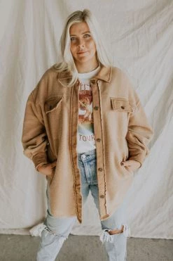 Henly Jackets/Shackets/Blazers Free People Ruby Jacket In Farther Shores