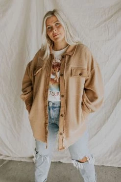 Henly Jackets/Shackets/Blazers Free People Ruby Jacket In Farther Shores