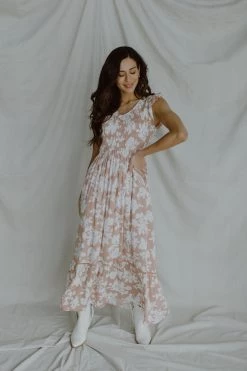 Henly Solstice Maxi In Dusty Peach
