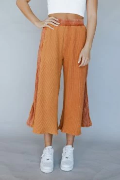 Henly SALE *Layer Up Thermal Pants In Caramel