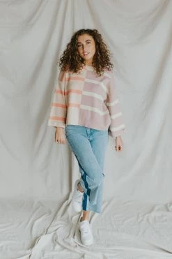 Henly Two Sides Block Sweater