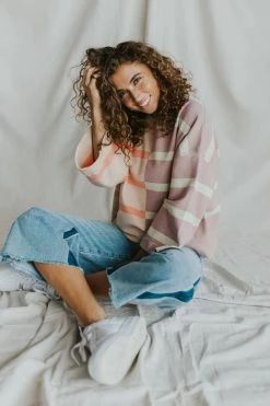 Henly Two Sides Block Sweater