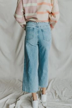 Henly Slit Happens Denim Pants