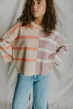 Henly Two Sides Block Sweater