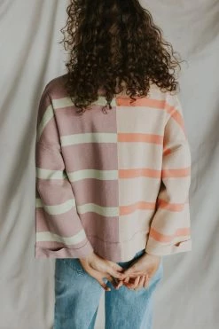 Henly Two Sides Block Sweater