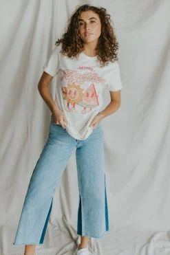 Henly Slit Happens Denim Pants