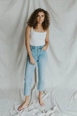 Henly Bobbi Denim Pants In Light Wash