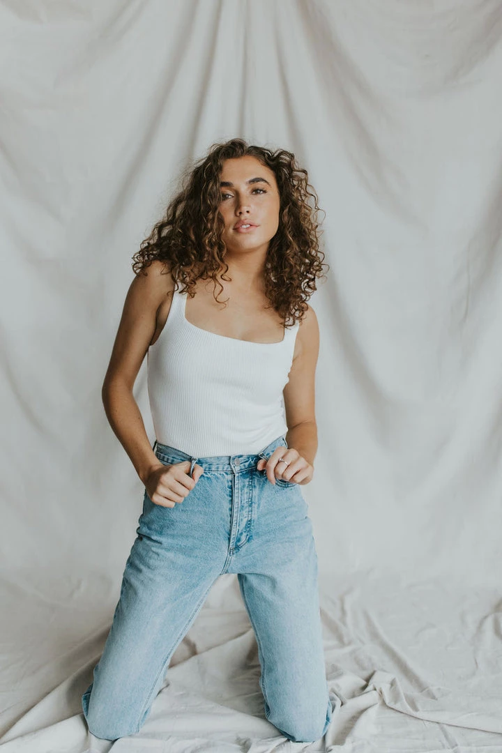 Henly Tops Seamless Bodysuit In Ivory