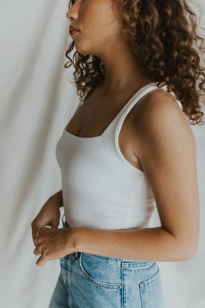 Henly Tops Seamless Bodysuit In Ivory