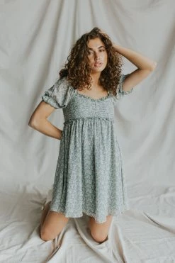 Henly Garden Party Floral Dress Dresses