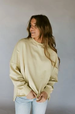 Henly Everson Sweatshirt In Tealeaf