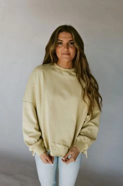 Henly Everson Sweatshirt In Tealeaf