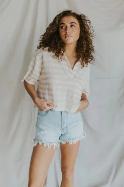 Henly Blake Stripe Top