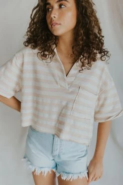 Henly Blake Stripe Top