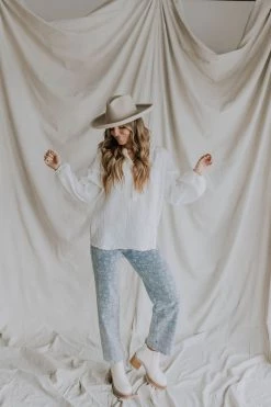 Henly Charmer Paisley Denim Pants