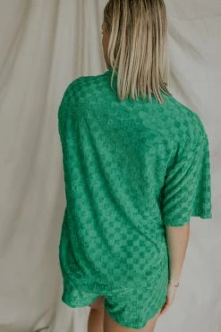 Henly *The 411 Checkered Top