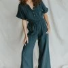 Henly Ready To Go Jumpsuit In Navy
