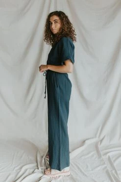 Henly Ready To Go Jumpsuit In Navy