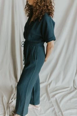 Henly Ready To Go Jumpsuit In Navy