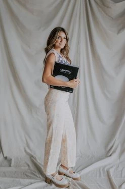 Henly Natania Maryjane Loafer In White Malta Shoes